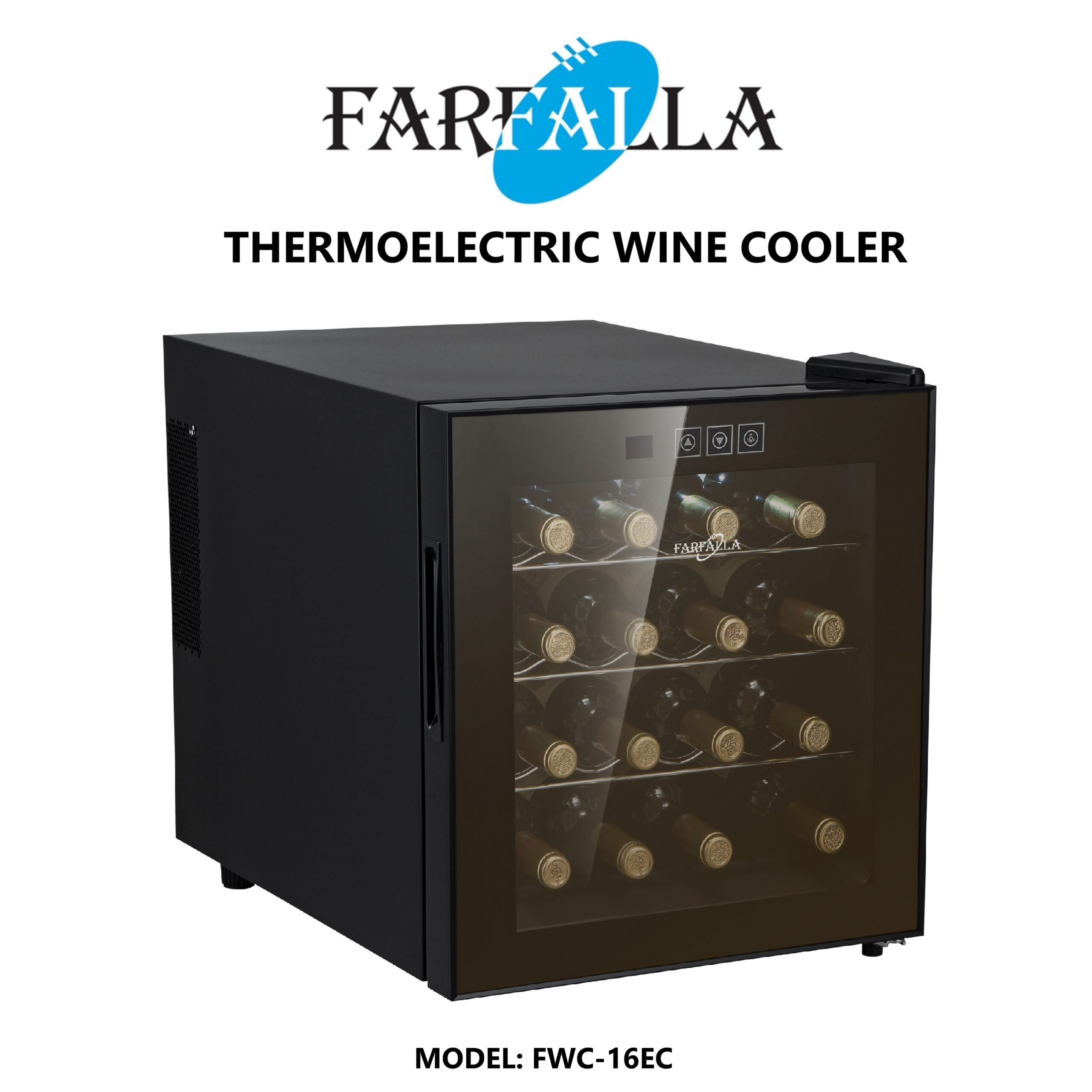 FARFALLA-FWC-16EC-46L-16-BOTTLES-WINE-COOLER-RED
